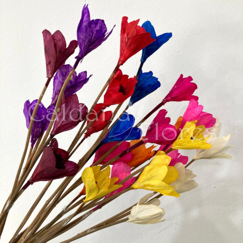 Flor de Folha maço com 3